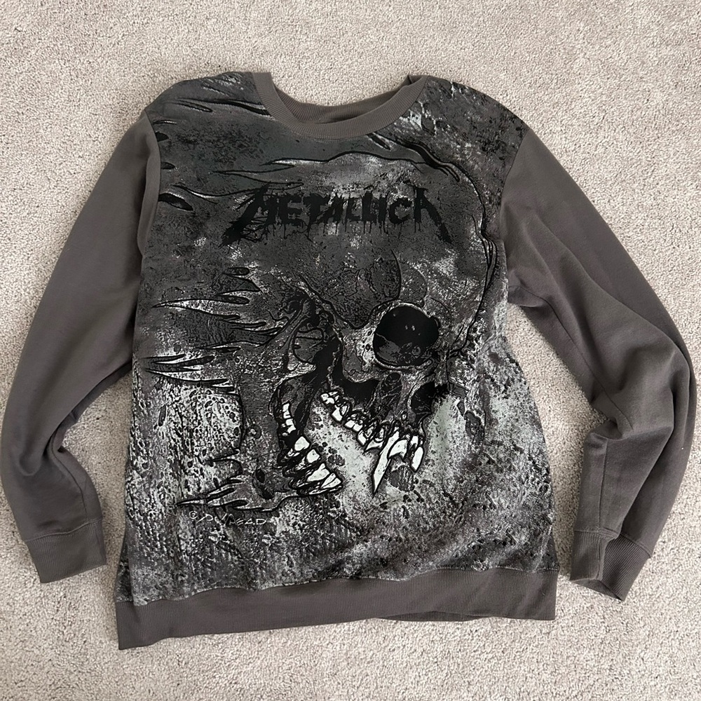 COPY - Metallica lightweight sweatshirt